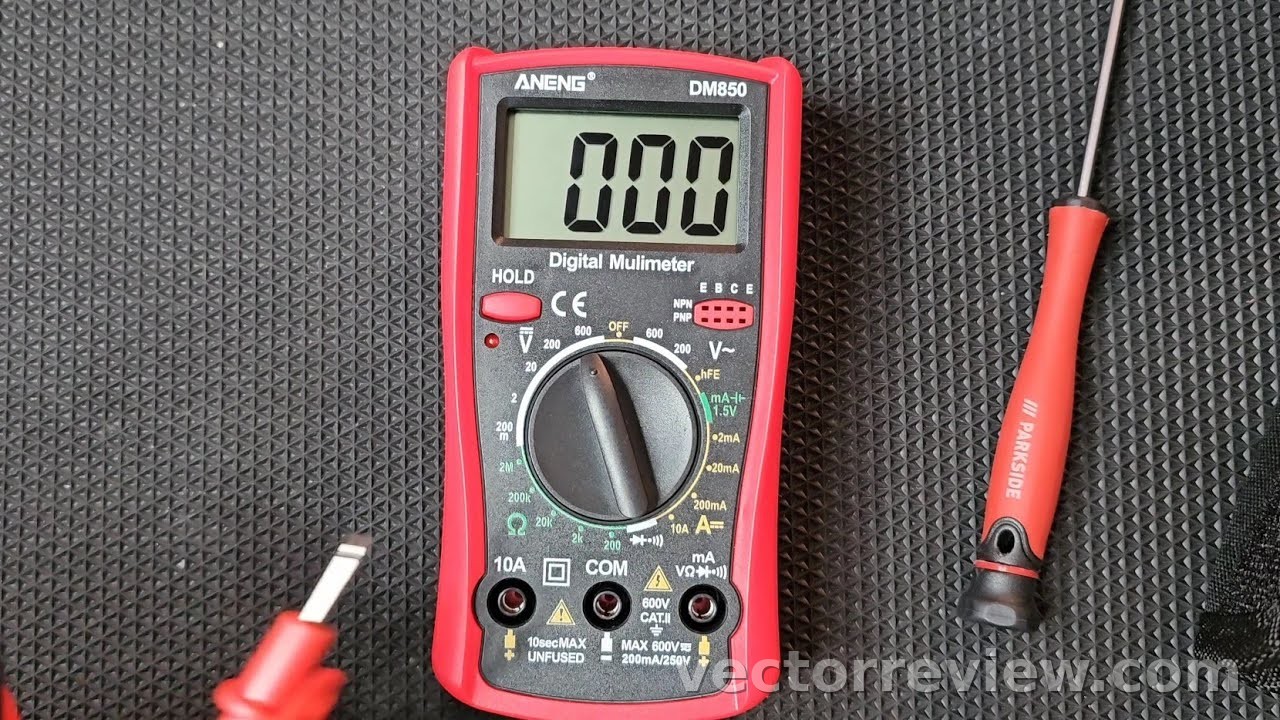 ANENG DM850 Digital Multimeter Unboxing | AC/DC Voltage Tester from ...