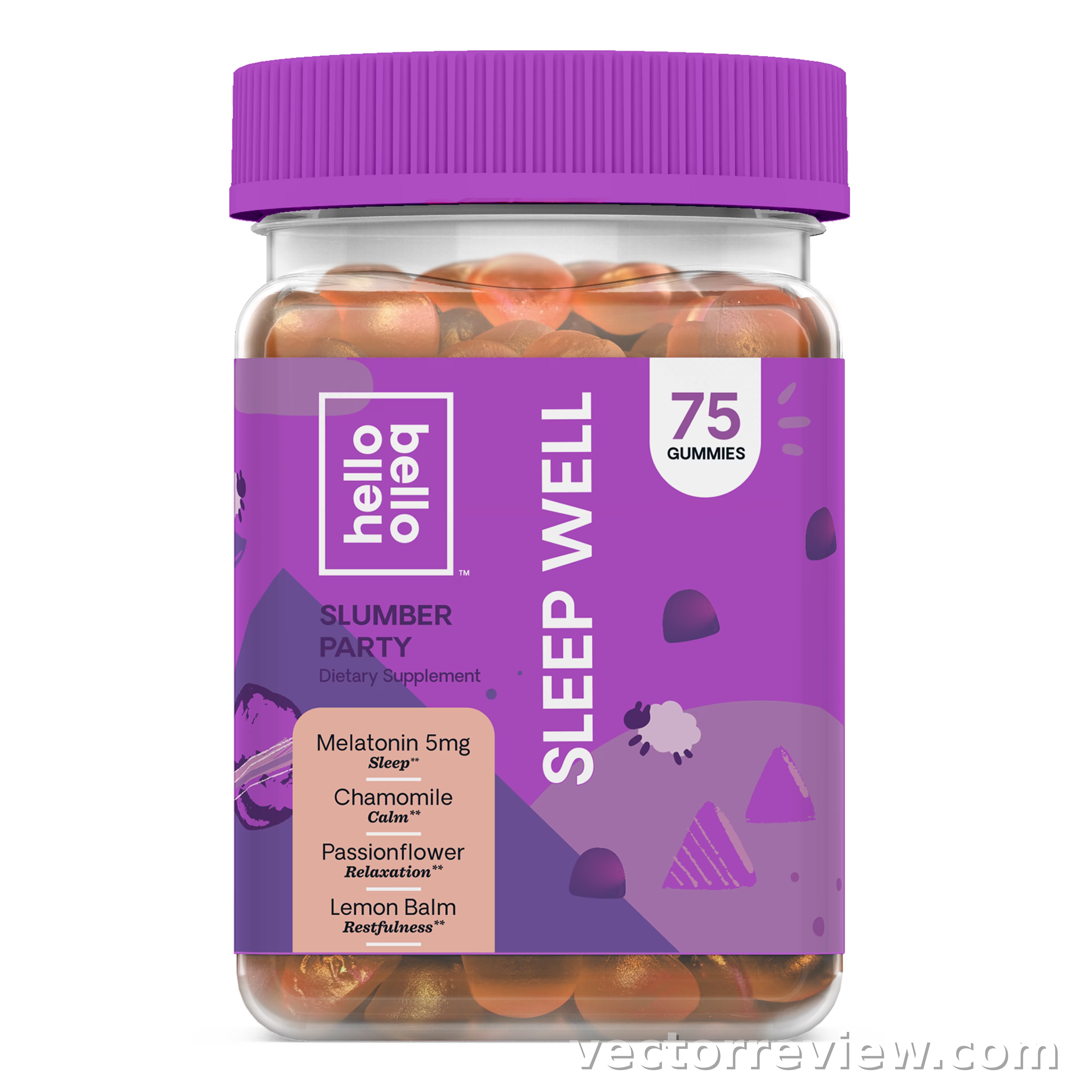 Hello Bello Sleep Well Melatonin + Botanicals Gummies | Fig App