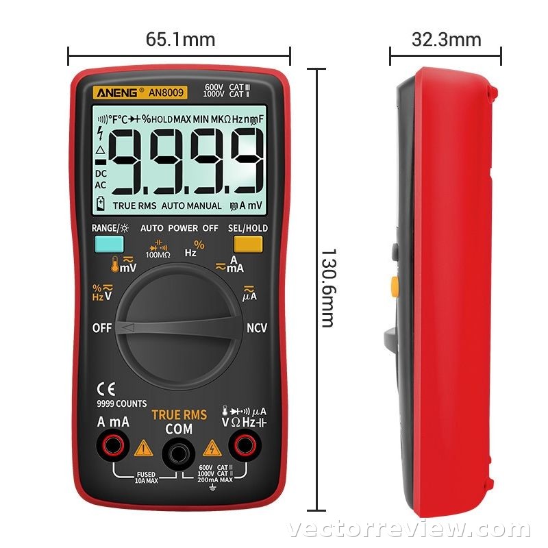 Aneng AN8009 Digital Multimeter | Aneng Official Website