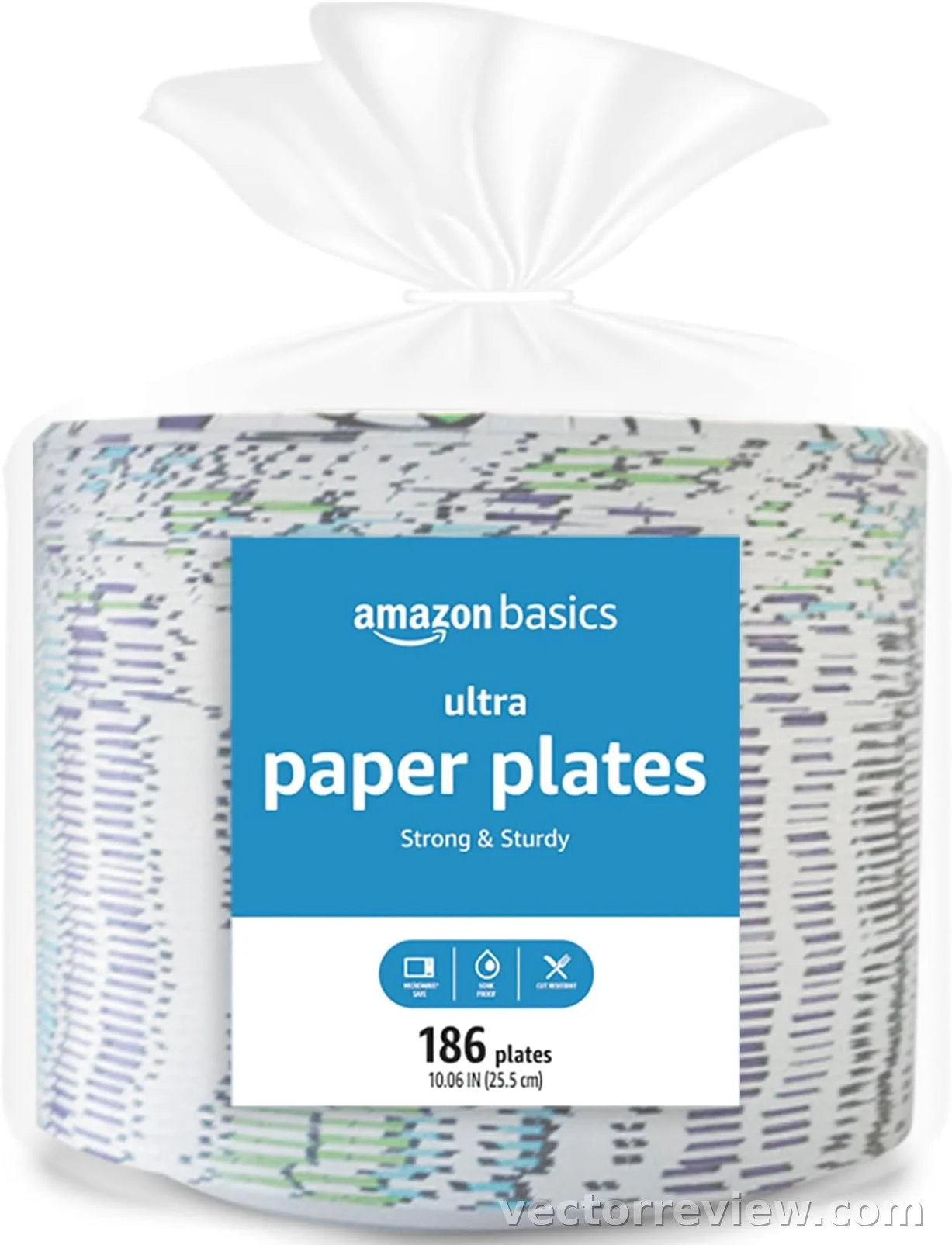 Amazon Basics Ultra Paper Plates, 10 Inch, Disposable review