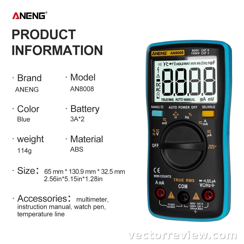 Aneng an8008 review