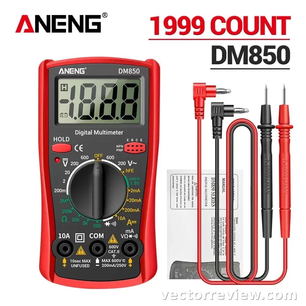 ANENG DM850 Multimetre review