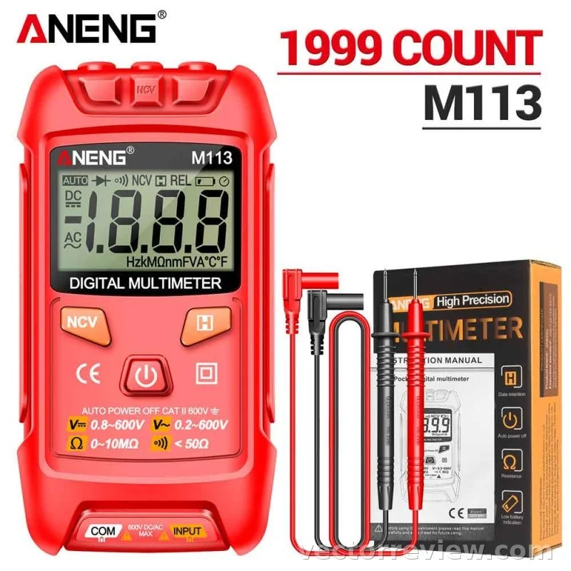 ANENG M113 Multimetre review