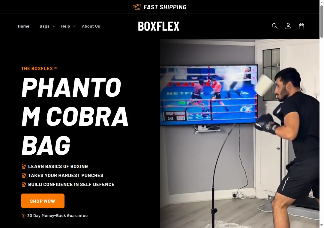 Boxflex.co Scam Store: Beware This Boxing Bag Scam