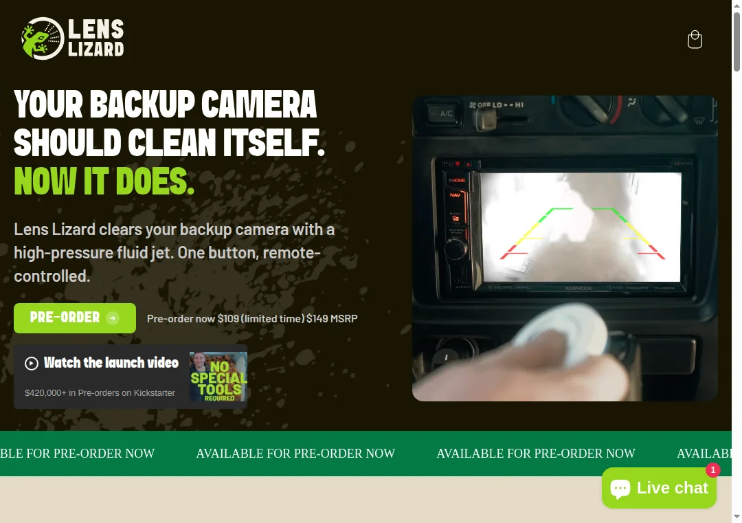 Lenslizard.com: Beware This Backup Camera Scam Store