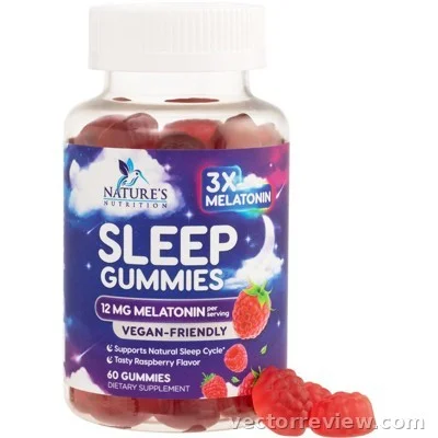 Melatonin, Sleep Support Gummies Review