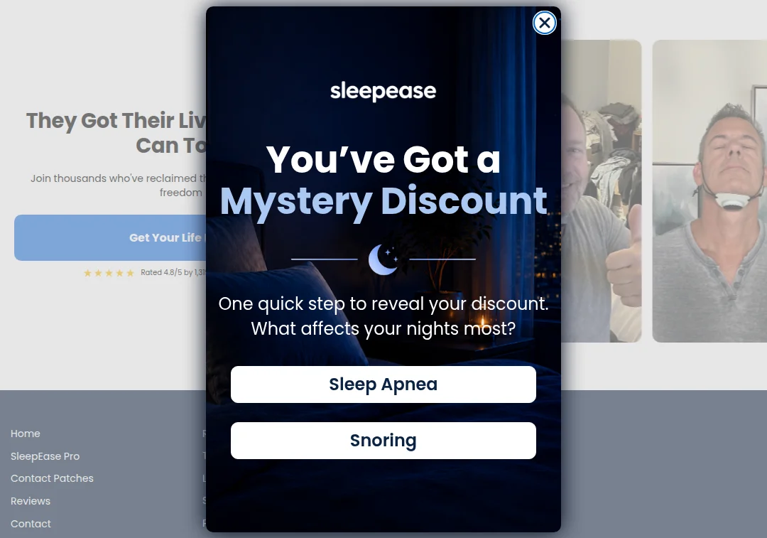 Trysleepease.co scam store – avoid this risky sleep site