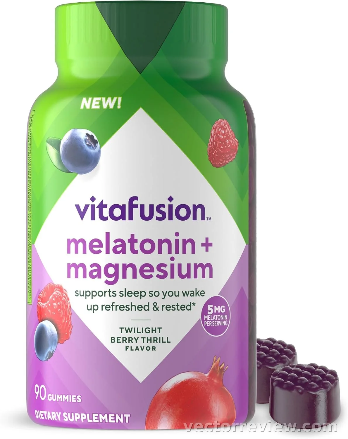 Vitafusion melatonin + magnesium gummies review