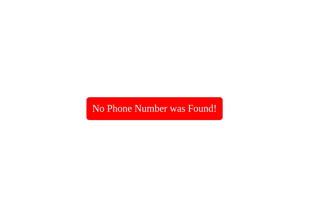 Screenshot highlighting the lack of a phone number on frenchnook.shop
