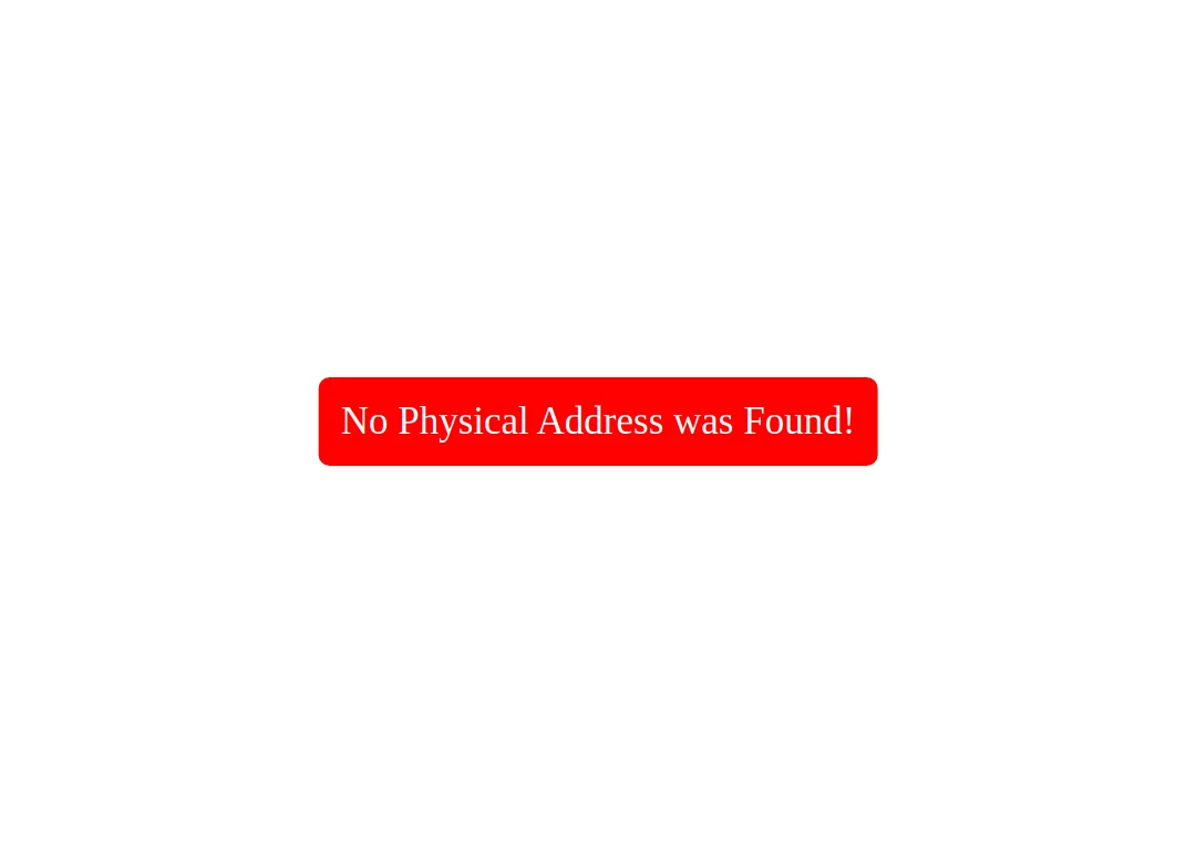 Screenshot showing no physical address listed on frenchnook.shop